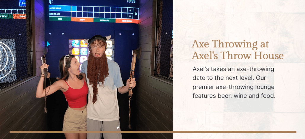 Axe Throwing at Axel's Throw House